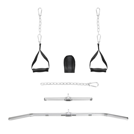 Atlas Do Ćwiczeń Domowa Siłownia Z Ławką Regulowane Ramiona + Stos HMS