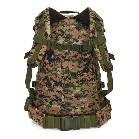 Plecak Kryzysowy Ewakuacyjny Turystyczny Trekkingowy Taktyczny Wojskowy Sportowy Podróżny 45 L