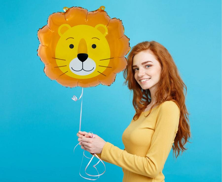 Balony Foliowe Lew Panda Tygrys Na Imprezę Przyjęcie Urodziny Dla Dziecka