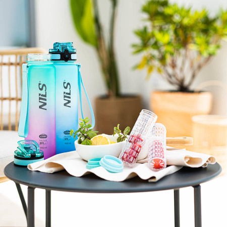 Bidon Rowerowy Butelka Sportowa Na Wodę Tritanowa BPA FREE 950 ml NILS