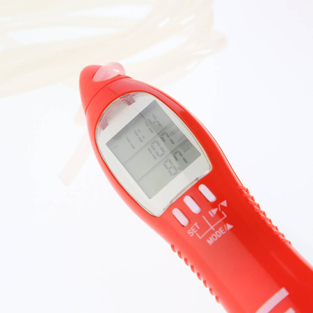 Skakanka Regulowana Z Licznikiem Do Ćwiczeń Fitness Treningu Crossfit HMS