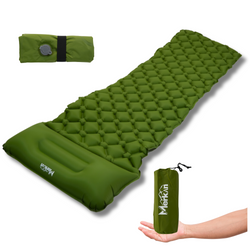MERKAN Mata Turystyczna Pompowana Materac Pod Namiot Z Poduszką 190x58 cm