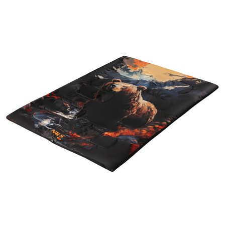 Śpiwór Turystyczny Ciepły Kempingowy Dwuosobowy 3w1 Z Pokrowcem 200x140 cm