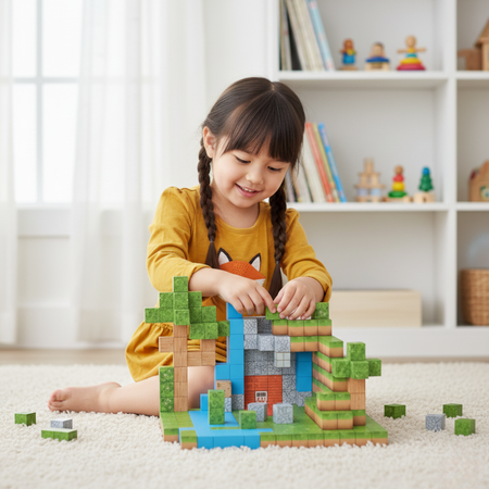 Klocki Magnetyczne Konstrukcyjne Zestaw 275 Elementów Edukacyjne Dla Dzieci