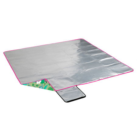 Koc Piknikowy Plażowy Wodoodporny Turystyczny Mata Z Izolacją 200x200 cm