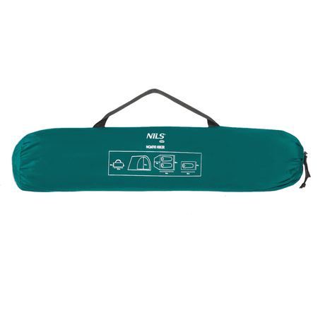 Namiot Turystyczny Kempingowy 2 osobowy Wodoodporny + Pokrowiec Nils Camp