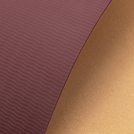 Mata Korkowa Antypoślizgowa Do Ćwiczeń Fitness Jogi Pilates 4 mm SPOKEY