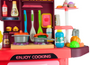 Duża Kuchnia Dla Dzieci Garnki Sztućce + Akcesoria Spożywcze 77 Elementów