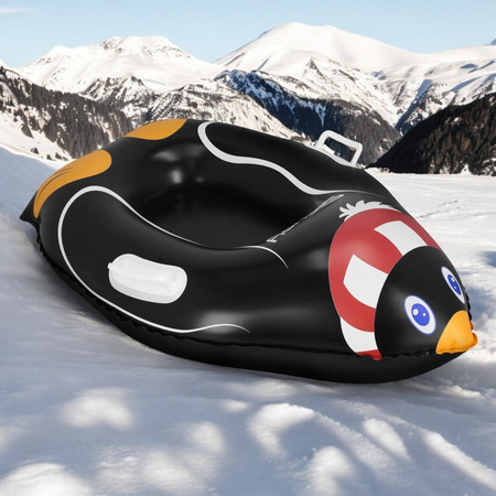 SPOKEY Ślizgacz Śnieżny Dmuchany Z Uchwytami Sanki Pingwin Ślizg