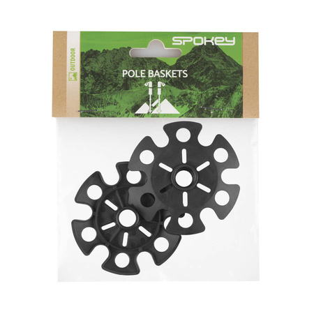 SPOKEY Talerzyki Zimowe Do Chodzenia Po Śniegu Dla Kijków Trekkingowych Nordic Walking 2 szt.