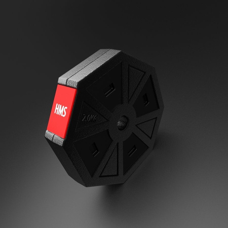 HMS Zestaw Sztangielki Hantle Ciężarki Ze Sztangą Do Ćwiczeń 2x10 kg