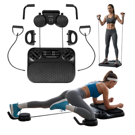 Wielofunkcyjna Platforma Do Ćwiczeń Z Linkami Uchwyty Do Planków Pompek HMS