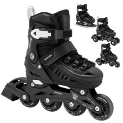 Łyżworolki 4w1 Rolki Rekreacyjne Łyżwy Regulowane Wrotki Rolko-Wrotki