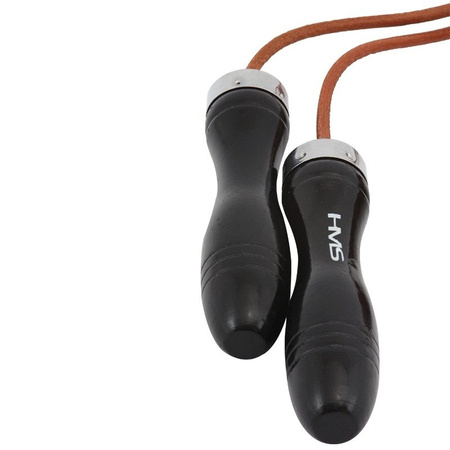 HMS Skakanka Bokserska Skórzana Do Ćwiczeń Fitness Treningu 270 cm