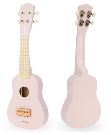 MAMABRUM Drewniana Gitara UKULELE Dla Dziecka 4 Struny