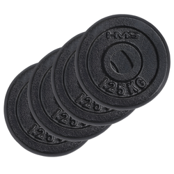 Obciążenia Żeliwne Talerze Na Gryf Sztangę Do Treningu Siłowego 4x1,25 kg