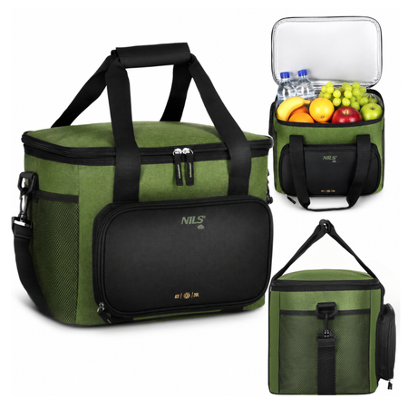 Torba Termiczna Plażowa Piknikowa Na Lunch Turystyczna Termoizolacyjna 20 L