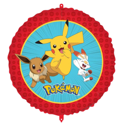 Balon Foliowy Pokemon Na Przyjęcie Urodziny Imprezę Dla Dziecka 46 cm