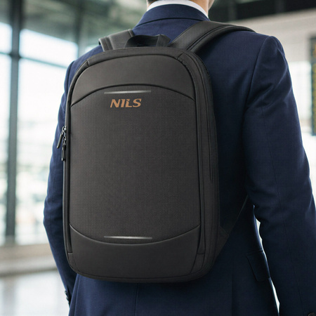 Plecak Miejski Turystyczny Trekkingowy Sportowy Z Miejscem Na Laptopa 19 L NILS
