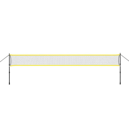 Siatka Do Rekreacyjnej Gry W Badmintona 630 cm + Słupki Teleskopowe NILS