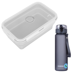 Śniadaniówka Lunchbox Pojemnik Dla Dziecka Do Szkoły 1200 ml + Bidon 560 ml