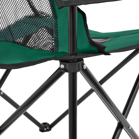 Krzesło Turystyczne Składane Kempingowe Plażowe Ogrodowe + Pokrowiec NILS