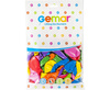 GEMAR Różnokolorowe Klasyczne Pastelowe Balony 26 cm - 100 szt.