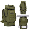 Taktyczny Plecak Ewakuacyjny Wodoodporny Turystyczny Trekkingowy Militarny Duży 100 L
