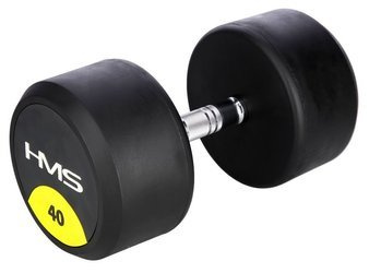 HMS Hantla Ciężarek Gumowany Chromowany 40 kg