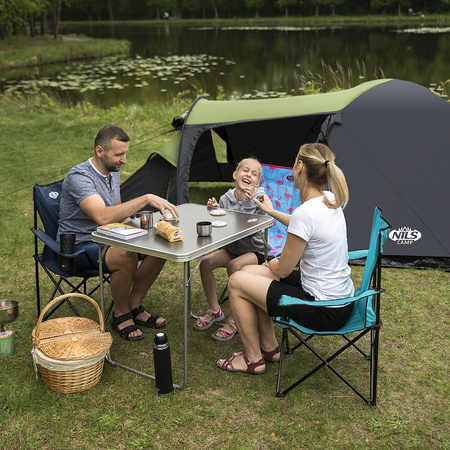 NILS Namiot Turystyczny 4 Osobowy Wodoodporny