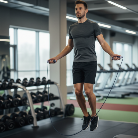 Skakanka Regulowana 300 cm Z Łożyskami Treningowa Do Ćwiczeń Cardio Fitness