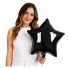 Balon Foliowy Gwiazda Czarna Na Imprezę Urodziny Przyjęcie Halloween 19"