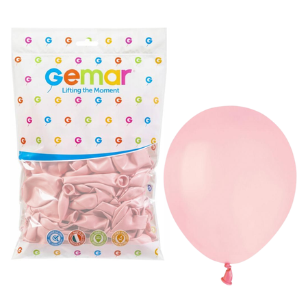 Balony Klasyczne Pudrowy Róż Pastelowe 5" Na Przyjęcie Urodziny 200 szt.
