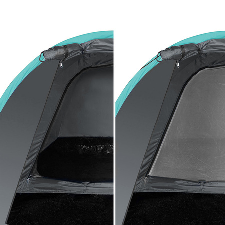 Namiot Turystyczny Kempingowy 2 osobowy Wodoodporny + Pokrowiec Nils Camp