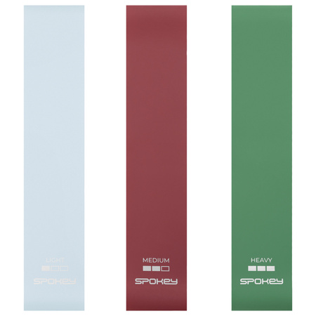 Zestaw 3 Gum Oporowych Do Ćwiczeń Rozciągania Treningu Fitness Crossfit SPOKEY