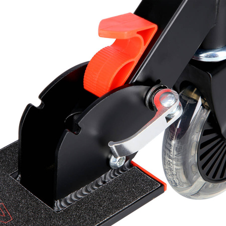 NILS Hulajnoga Miejska Klasyczna Składana Koła LED 120 mm