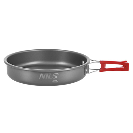 Patelnia Turystyczna Kempingowa Na Wyjazd Składany Uchwyt 21 cm 1600 ml