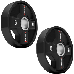 Talerz Obciążenie Olimpijskie Na Gryf Sztangę Poliuretanowe 2 x 5 kg HMS