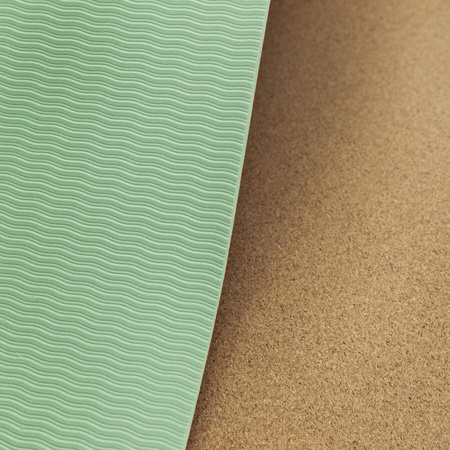 Mata Korkowa Do Ćwiczeń Jogi Fitness Antypoślizgowa 183 x 61 x 0,4 cm