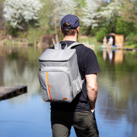 NILS Torba Termiczna Plażowa Piknikowa Na Lunch Z Termoizolacją Plecak 25 L