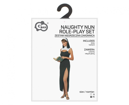 Niegrzeczna Zakonnica Strój Przebranie Halloweeen Habit Siostra Zakonna GODAN