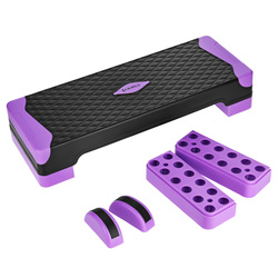 HMS Step Do Ćwiczeń Fitness Aerobiku Balansowania 3 Stopniowy 2w1