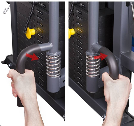 Uchwyt Do Wyciskania Nóg Stalowy Do Ćwiczeń Suwnicy Smitha Akcesorium HMS