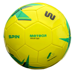 Piłka Nożna Meczowa Treningowa Rekreacyjna Na Trawę Halę Rozmiar 4 METEOR