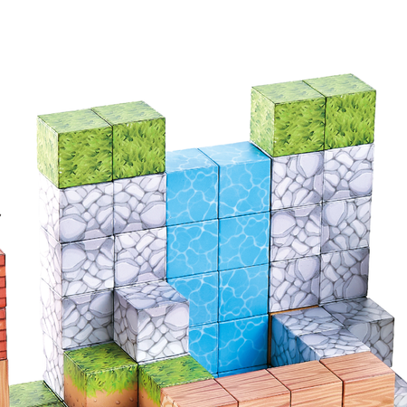 Klocki Magnetyczne Konstrukcyjne Zestaw 157 Elementów Edukacyjne Dla Dzieci