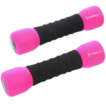 Hantle Ciężarki Hantelki Pokryte Pianką Do Ćwiczeń Fitness 2x1 kg HMS