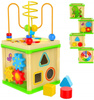 TOP BRIGHT 4w1 Drewniana Kostka Edukacyjna Sorter