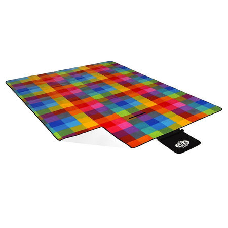 Koc Piknikowy Plażowy Wodoodporny Turystyczny Mata Z Izolacją 250x200 cm