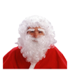 Peruka Święty Mikołaj Z Brodą i Brwiami Dla Dorosłych Na Boże Narodzenie