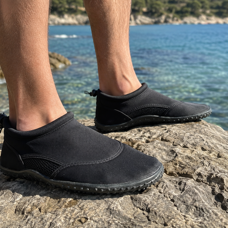 Buty Do Wody Neoprenowe Jeżowce Antypoślizgowe Wsuwane AXER